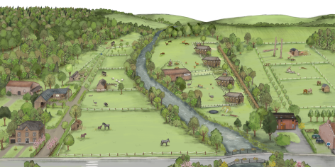 FR illustration ferme des 3 Centenaires